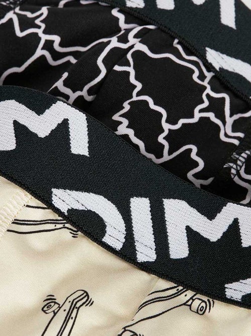 Lot de 2 boxers 'Dim' imprimés - Kiabi