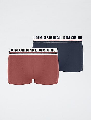 Lot de 2 boxers 'Dim' unis
