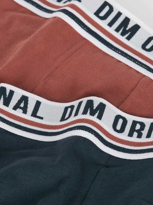 Lot de 2 boxers 'Dim' unis - Kiabi