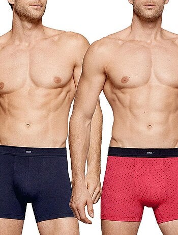 Lot de 2 boxers en coton Laurence - Kiabi