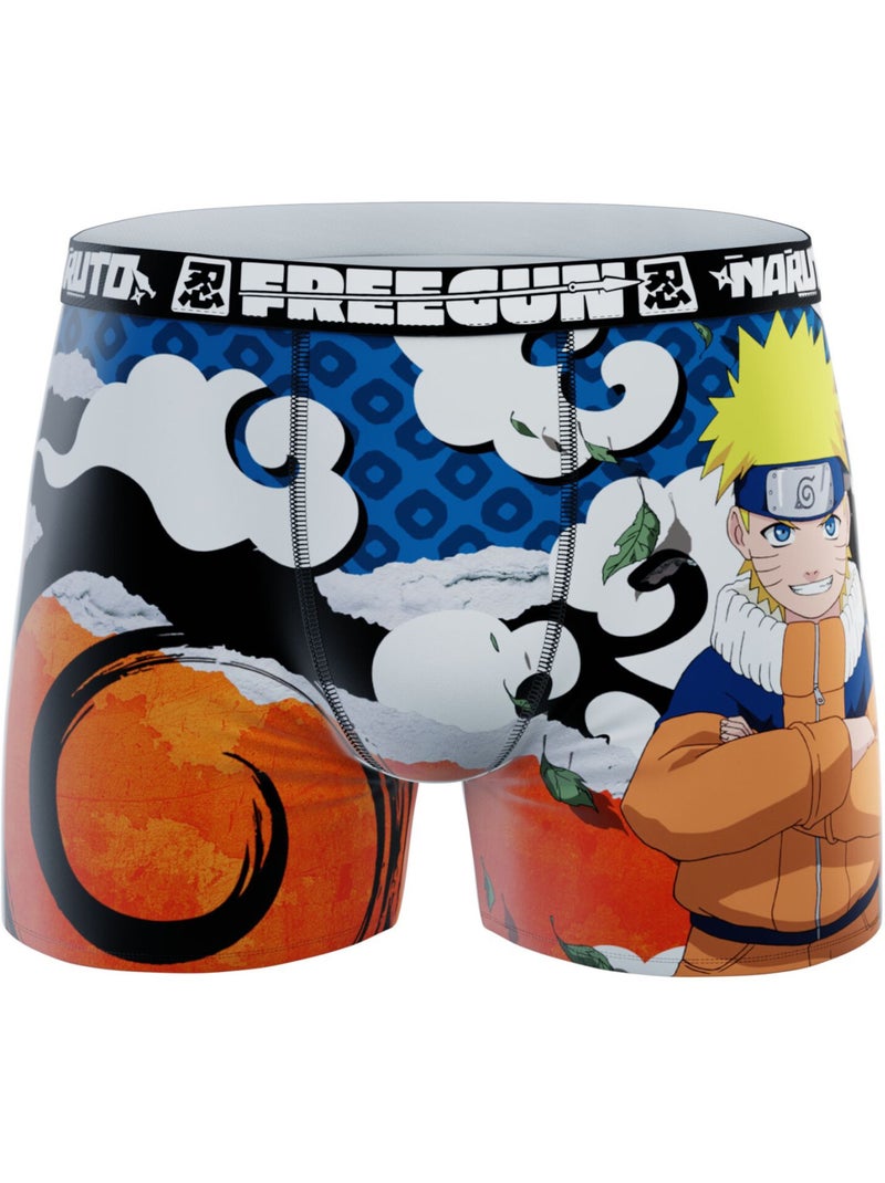 Lot de 2 boxers enfant Naruto Classic Naruto Freegun Bleu - Kiabi