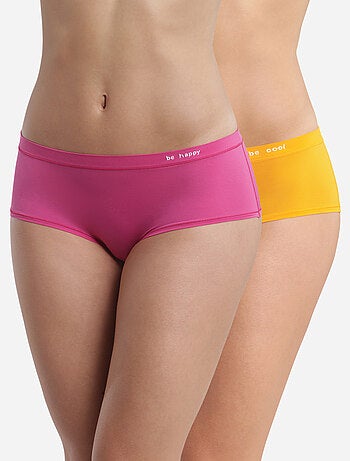 Lot de 2 Boxers Extensibles Body Mouv