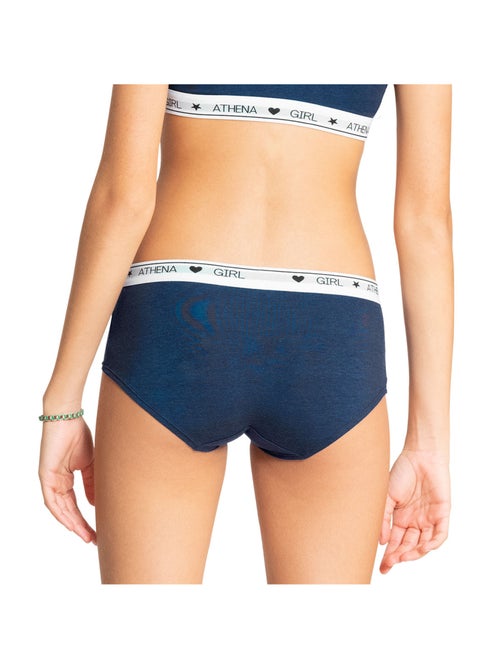 Lot de 2 boxers fille Coton Ultra Doux Athena Fille - Kiabi