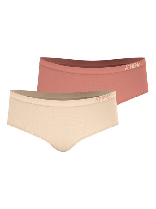 Lot de 2 boxers fille Sans Couture Fashion Athena Fille - Kiabi