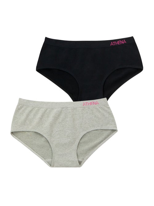 Lot de 2 boxers fille Sans Couture Fashion Athena Fille - Kiabi