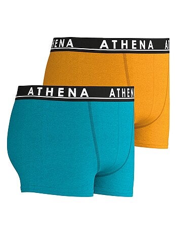 Lot de 2 boxers garçon Easy Color Athena