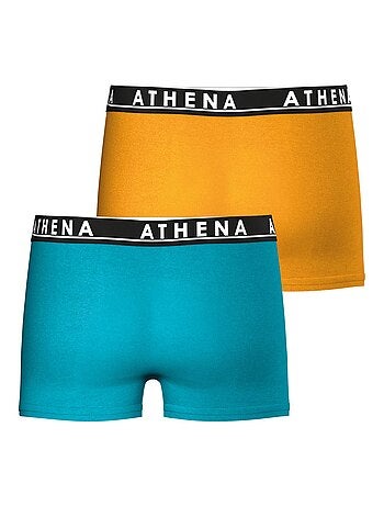 Lot de 2 boxers garçon Easy Color Athena