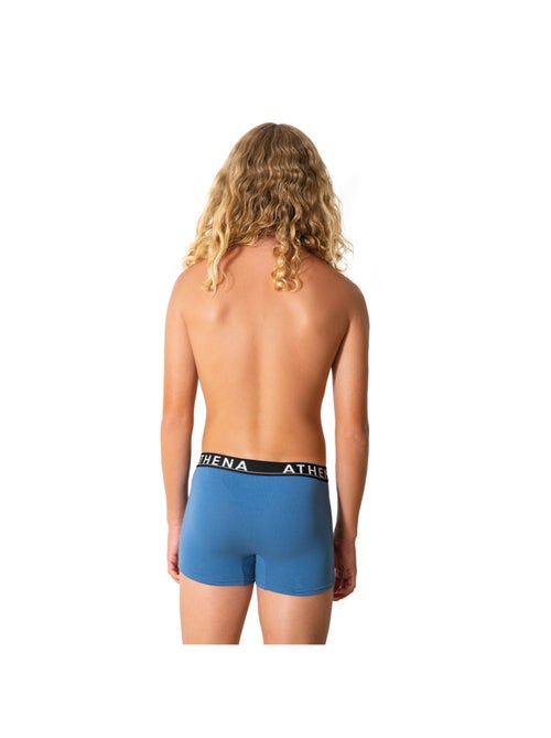 Lot de 2 boxers garçon Easy Color Athena - Kiabi