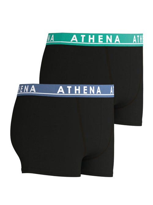 Lot de 2 boxers garçon Easy Color Athena - Kiabi