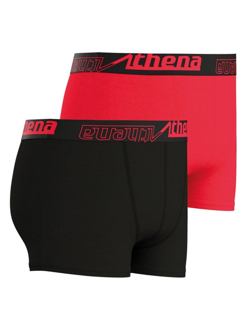 Lot de 2 boxers garçon Ecopack Athena - Kiabi
