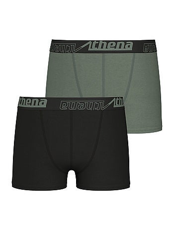 Lot de 2 boxers garçon Ecopack sport Athena