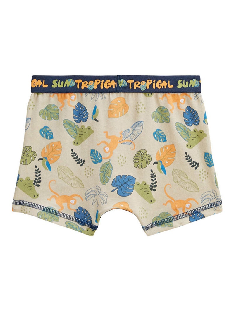 Lot de 2 boxers garçon Monkey Bleu - Kiabi