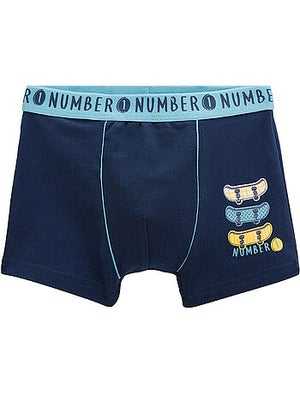 Lot De 6 Boxers Microfibre Pour Garçon - 92% Polyamide, 8% élasthanne, Lavable 40°C