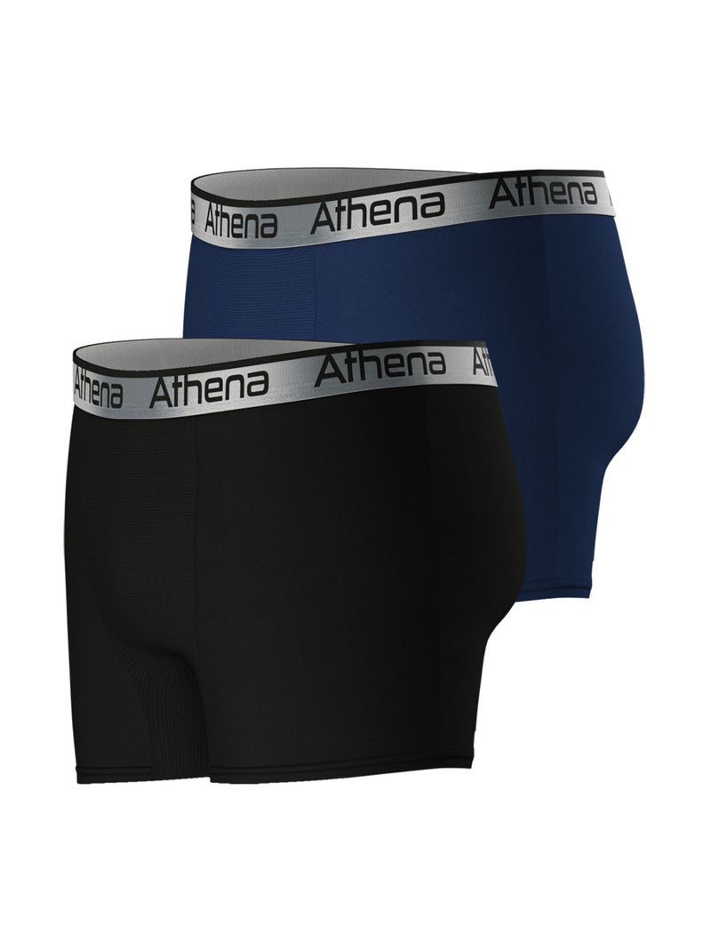 Lot de 2 boxers homme 720 Stretch Adjust Athena Multicolore - Kiabi