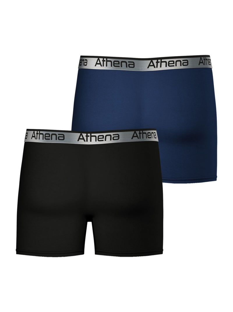 Lot de 2 boxers homme 720 Stretch Adjust Athena Multicolore - Kiabi