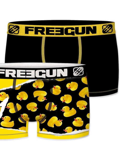 Lot de 2 Boxers homme Best of Anniversary Duck Freegun - Kiabi
