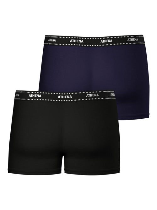 Lot de 2 boxers homme Duo Essentiel Athena - Kiabi