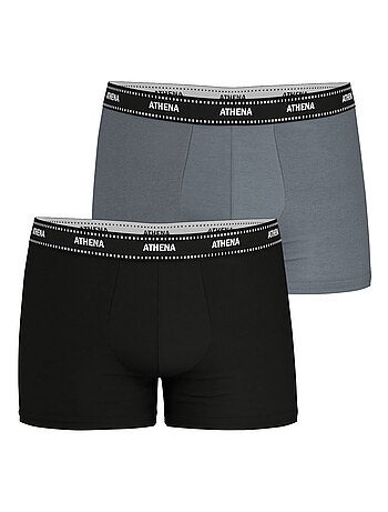 Lot de 2 boxers homme Duo Essentiel Athena