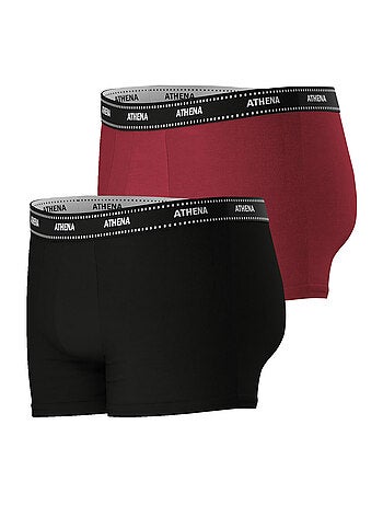 Lot de 2 boxers homme Duo Essentiel Athena