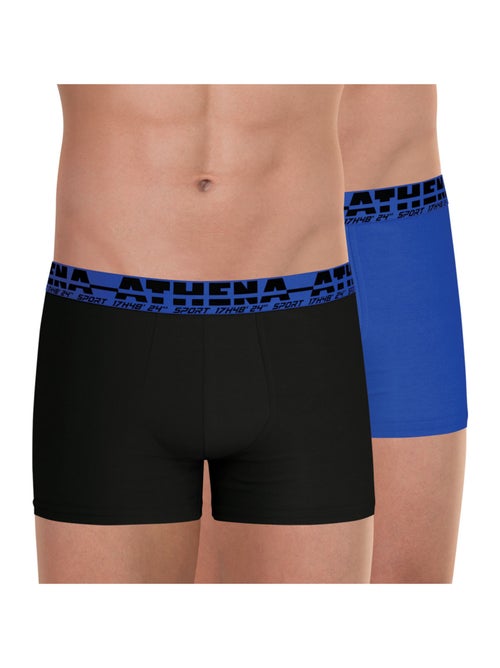 Lot de 2 boxers homme Easy Sport Athena - Kiabi