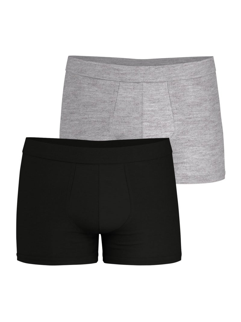 Lot de 2 boxers homme Fusion Eminence Gris - Kiabi