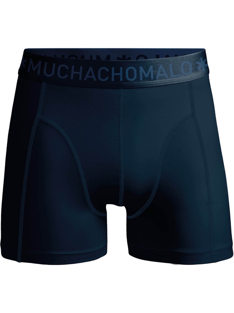 Lot de 2 boxers homme Muchachomalo Bleu Noir - Kiabi