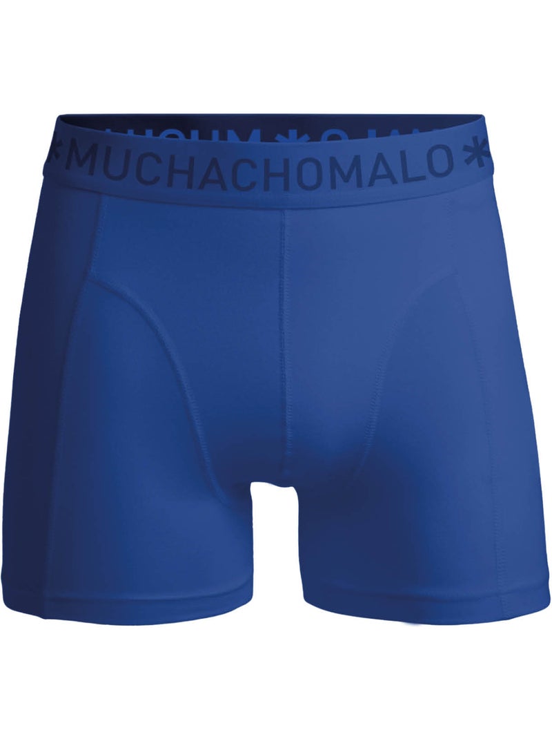 Lot de 2 boxers homme Muchachomalo Bleu Noir - Kiabi