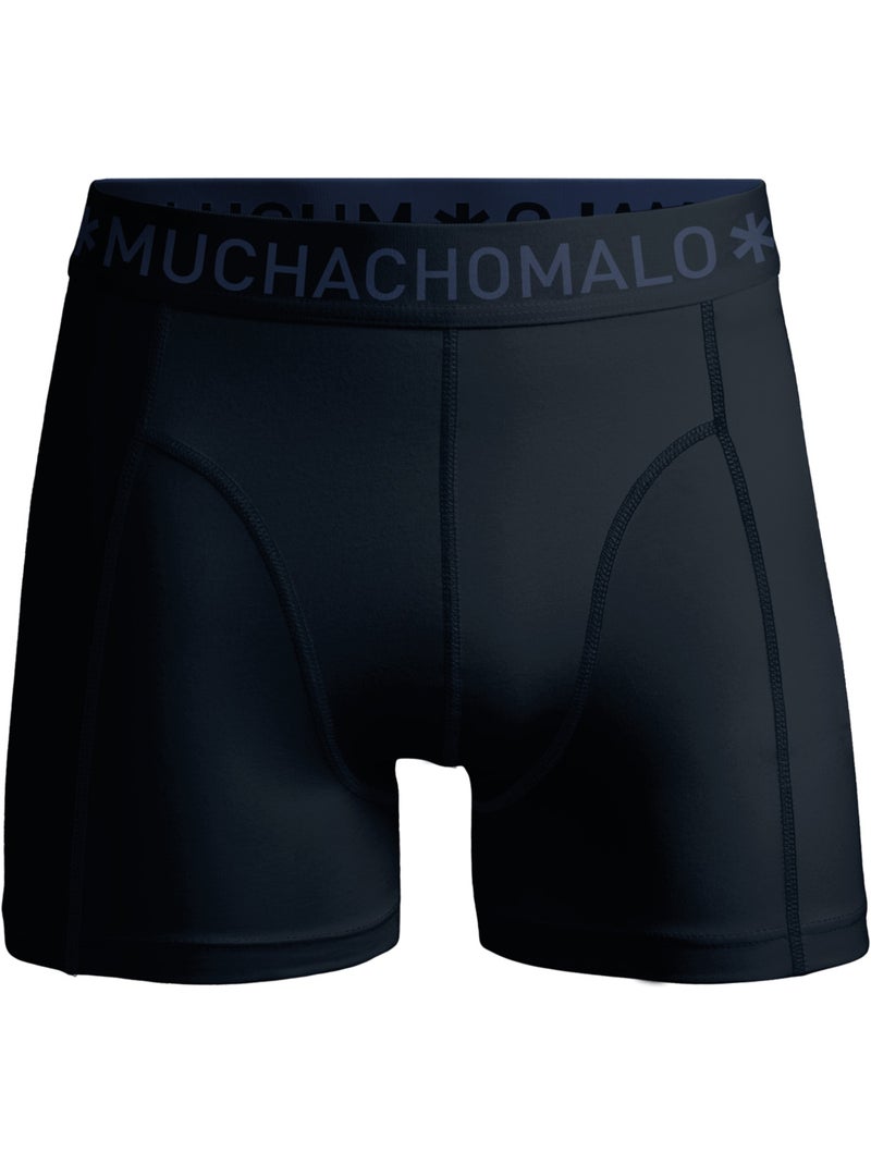 Lot de 2 boxers homme Muchachomalo Bleu Noir - Kiabi