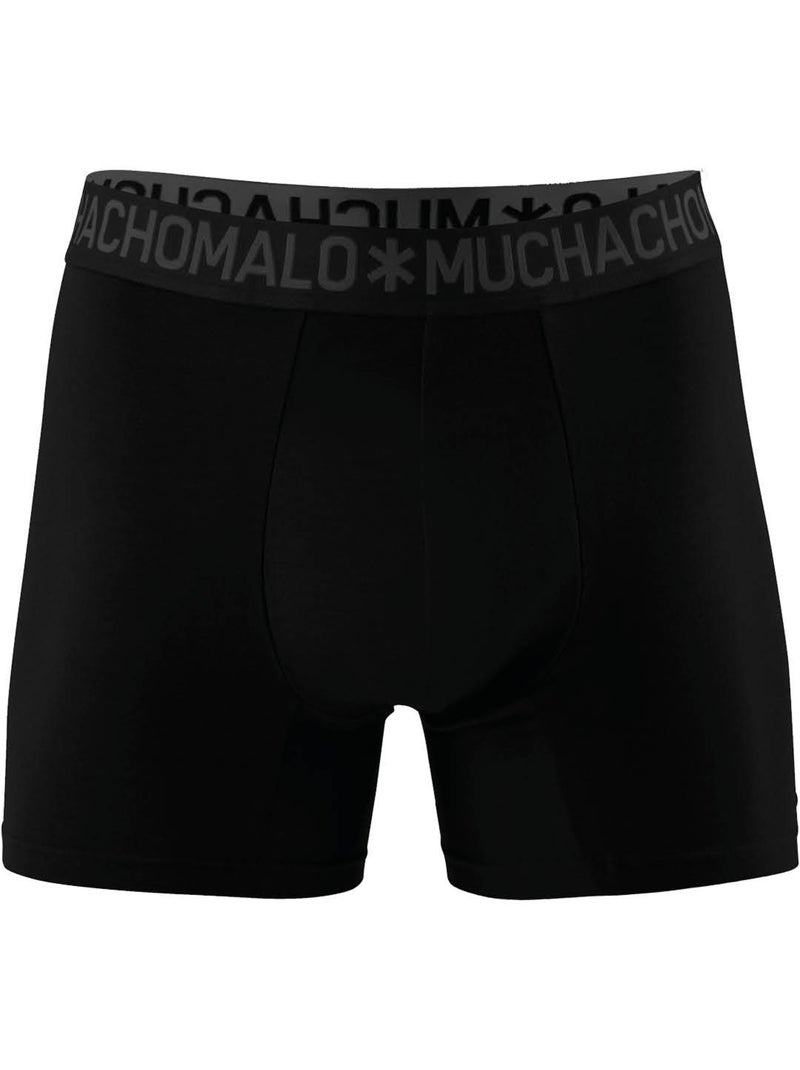 Lot de 2 boxers homme Muchachomalo Bleu Noir - Kiabi