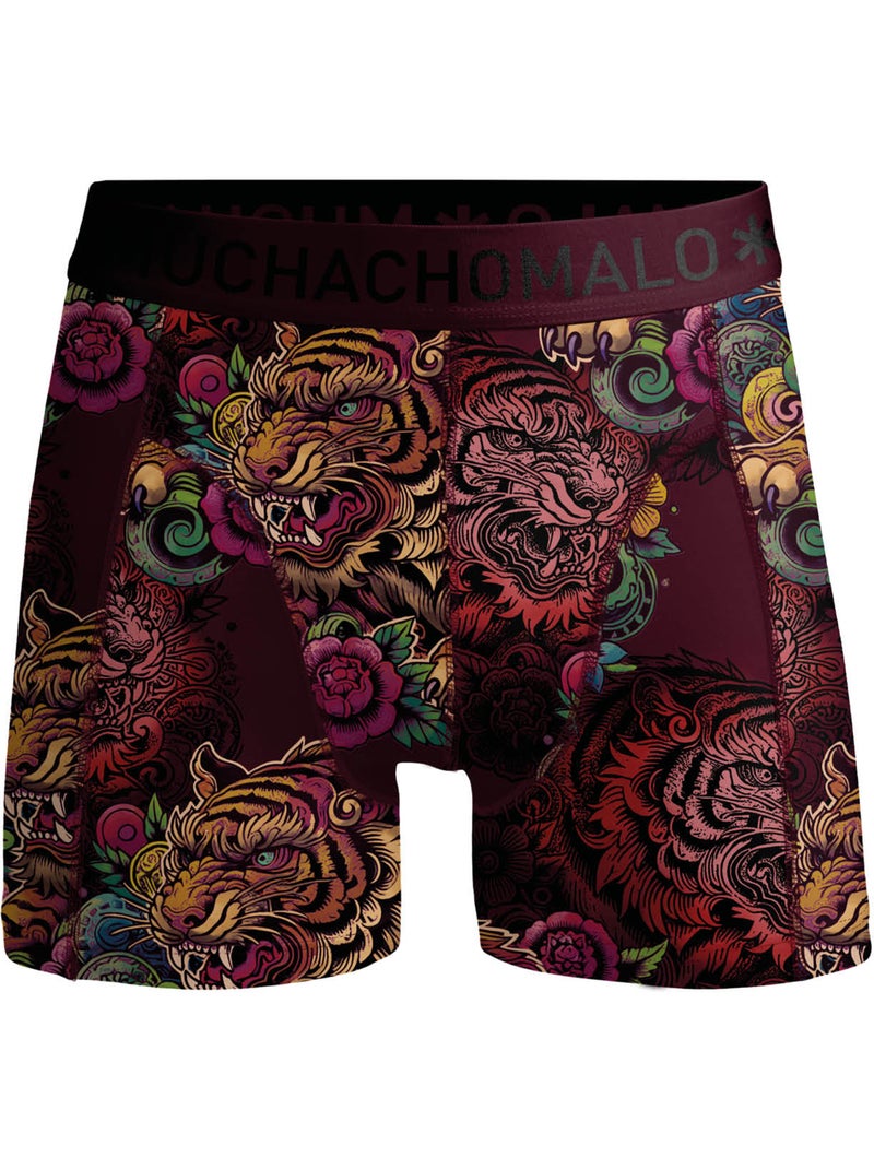 Lot de 2 boxers homme Muchachomalo Bleu Rouge - Kiabi