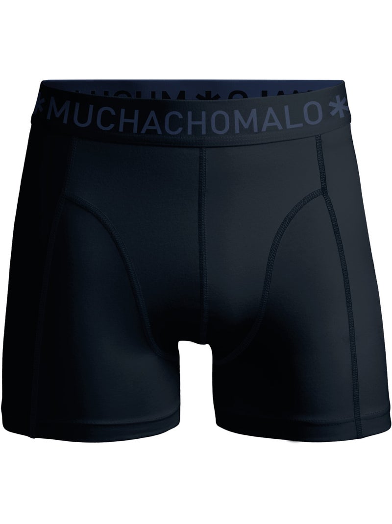 Lot de 2 boxers homme Muchachomalo Noir Bleu - Kiabi