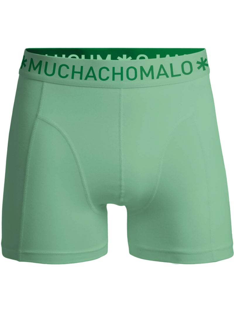 Lot de 2 boxers homme Muchachomalo Noir Vert - Kiabi