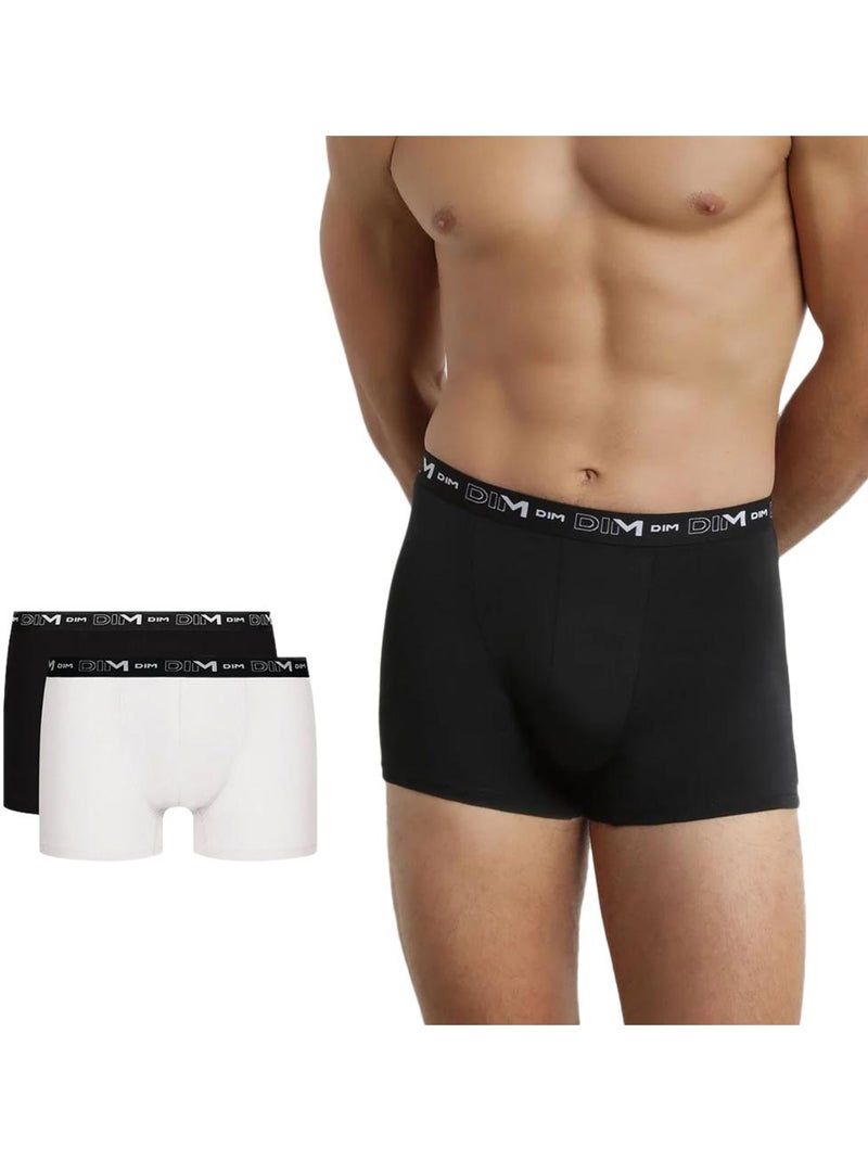 Lot de 2 Boxers Homme Noir - Kiabi