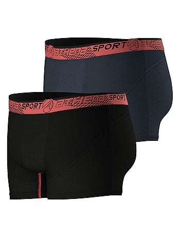 Lot de 2 boxers homme Running Athena