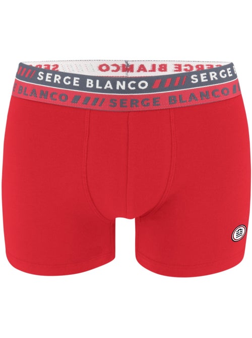 Lot de 2 Boxers homme surpiqûres Class Serge Blanco - Kiabi