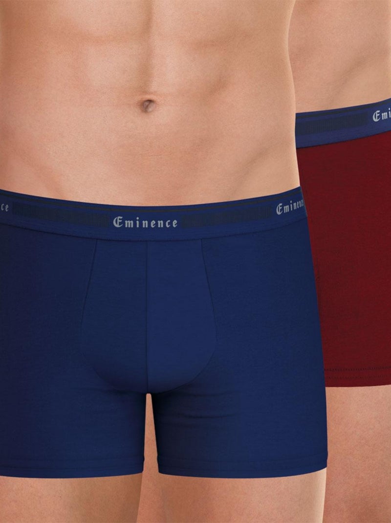 Lot de 2 boxers homme Tailor Bleu marine - Kiabi
