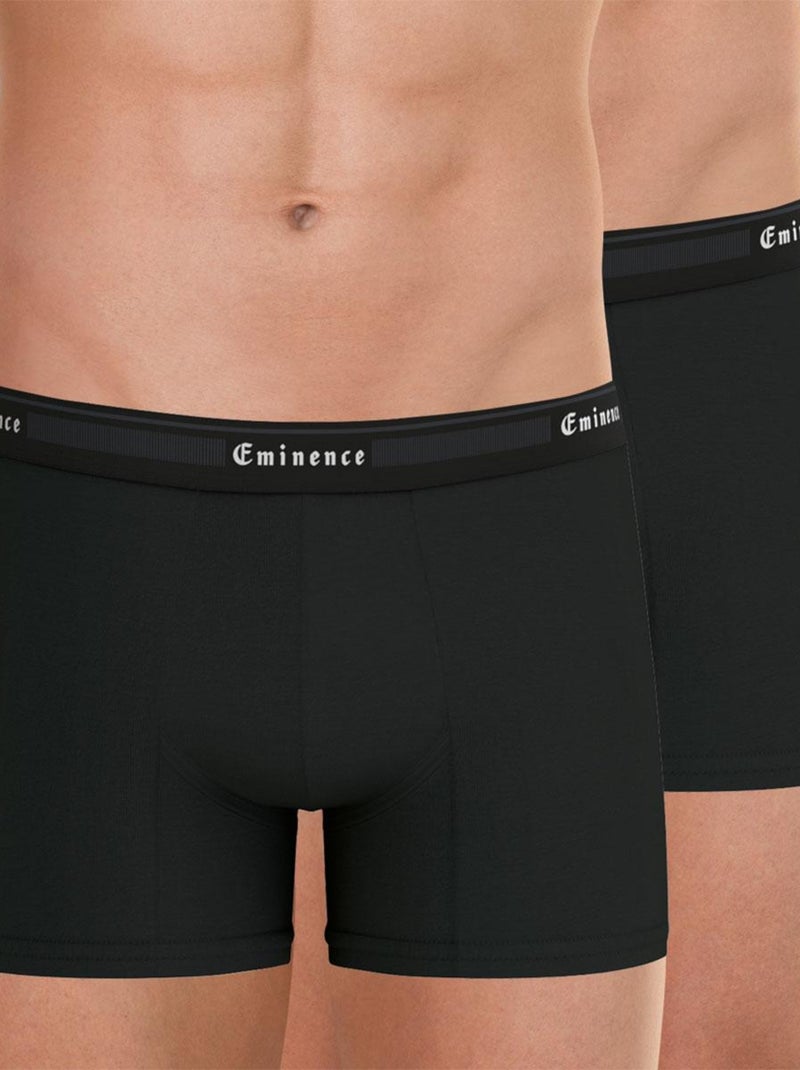 Lot de 2 boxers homme Tailor Noir - Kiabi