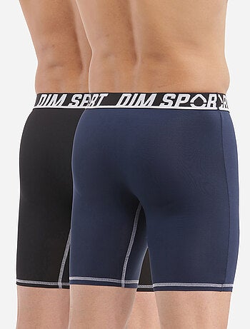 Lot de 2 Boxers Long Microfibre Sport