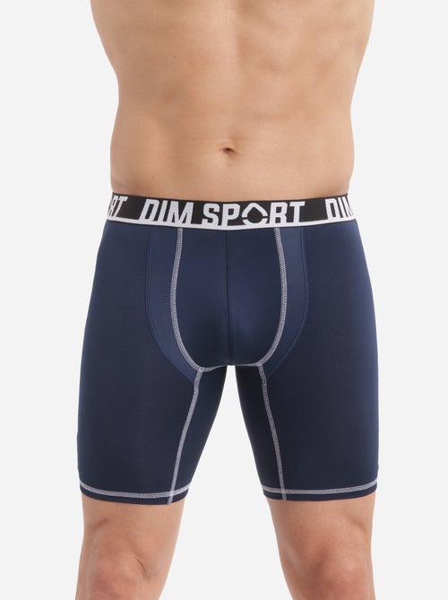 Lot de 2 Boxers Long Microfibre Sport - Kiabi