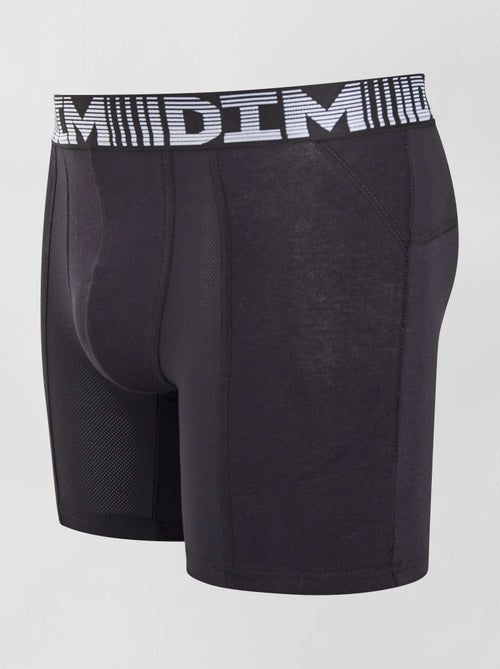 Lot de 2 boxers longs 3D Flex air 'DIM' - Kiabi
