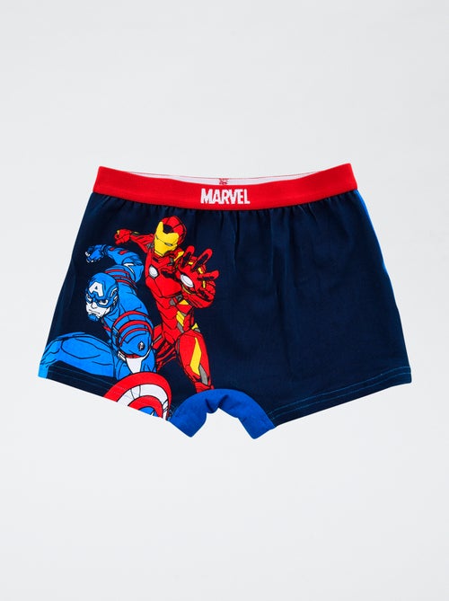 Lot de 2 boxers 'Marvel' 'Avengers en coton - Kiabi