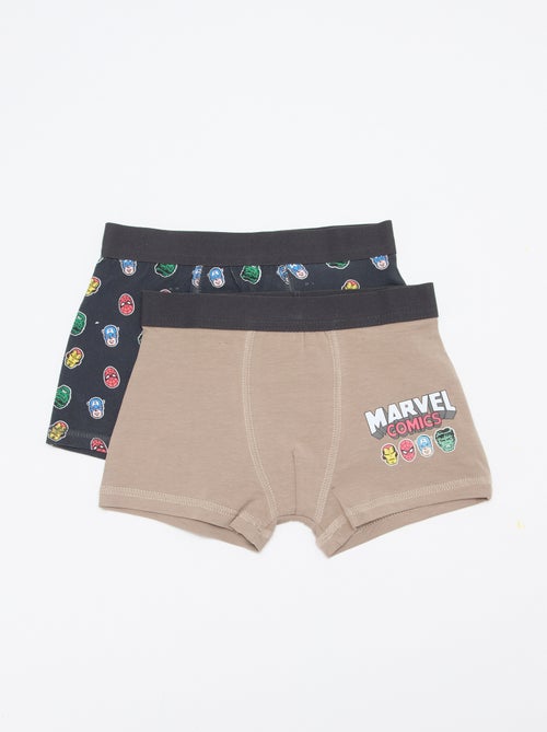Lot de 2 boxers 'Marvel' - Kiabi