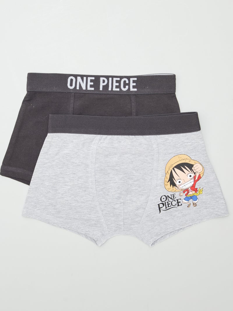 Lot de 2 boxers 'One Piece' NOIR - Kiabi