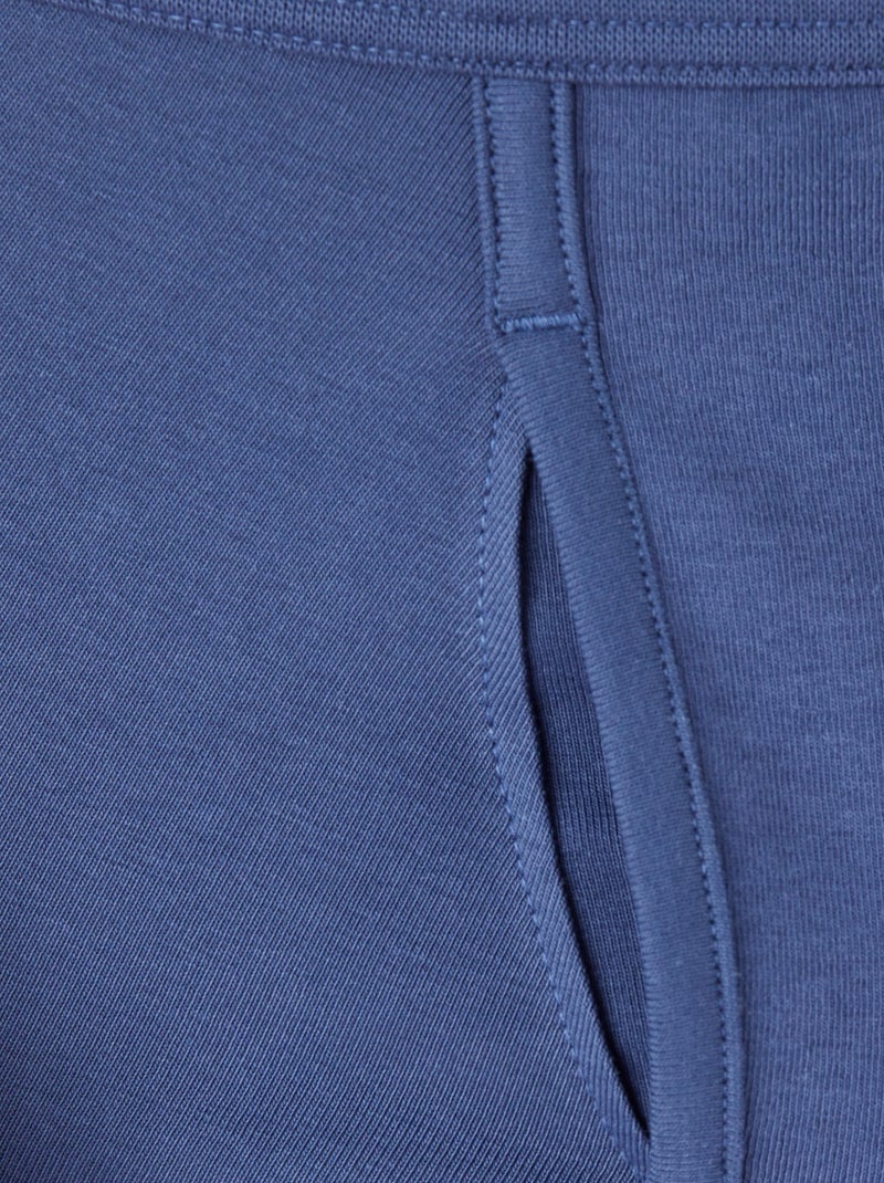 Lot de 2 boxers ouverts - Damart Bleu - Kiabi