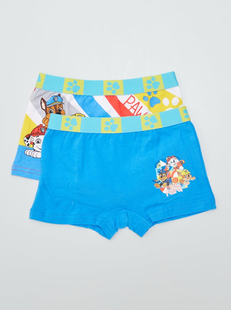 Lot de 2 boxers 'Pat Patrouille' Bleu - Kiabi