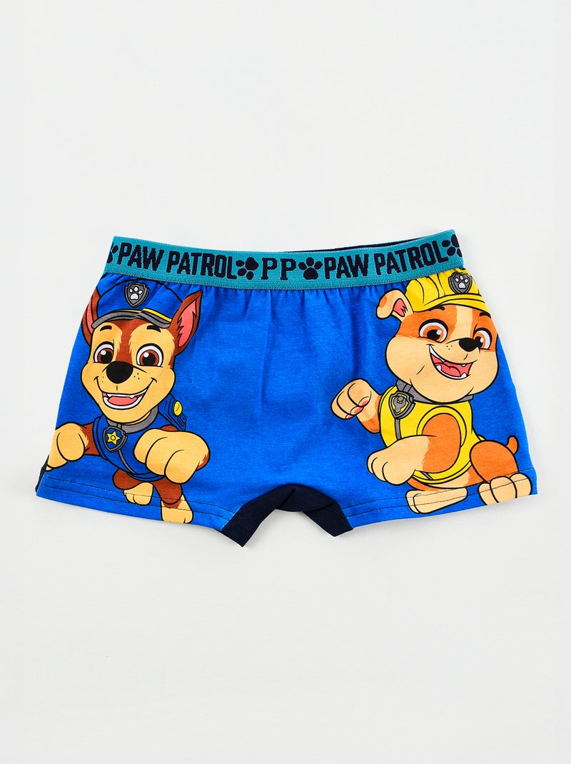 Lot de 2 boxers 'Pat patrouille' en coton Bleu - Kiabi