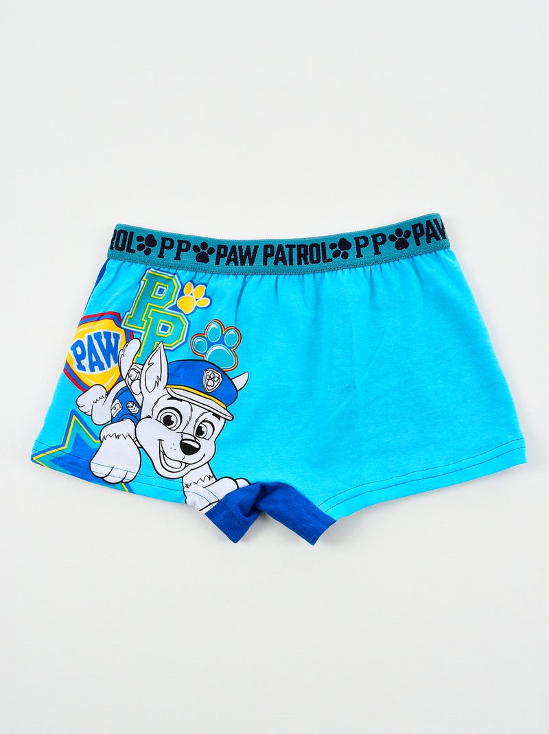Lot de 2 boxers 'Pat patrouille' en coton Bleu - Kiabi