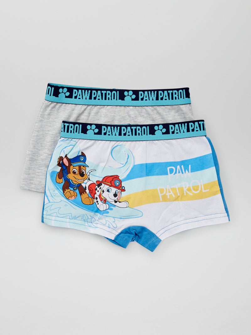 Lot de 2 boxers 'Pat Patrouille' gris/bleu - Kiabi