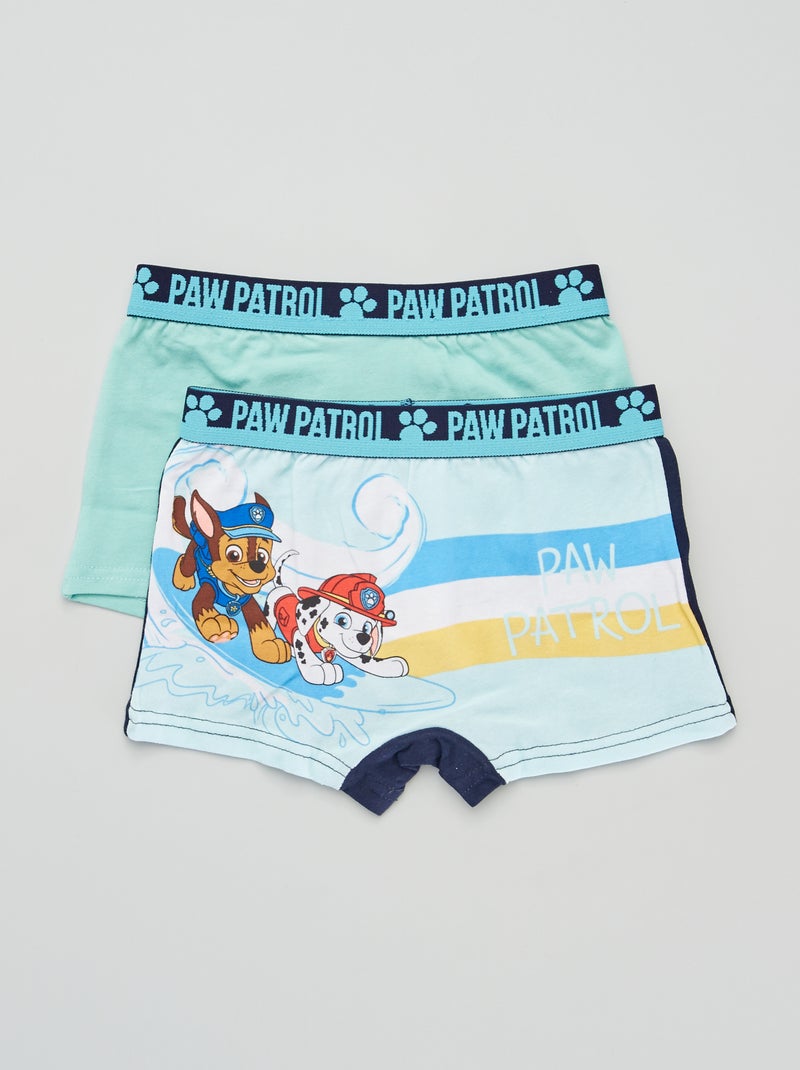 Lot de 2 boxers 'Pat Patrouille' Vert - Kiabi