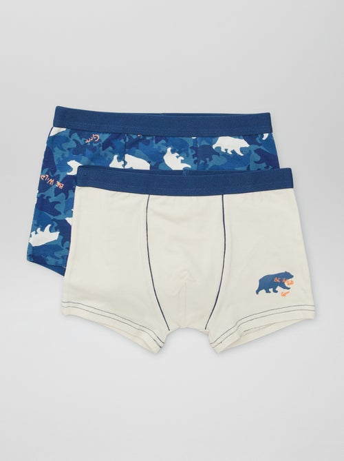 Lot de 2 boxers 'Petit Béguin' - Kiabi